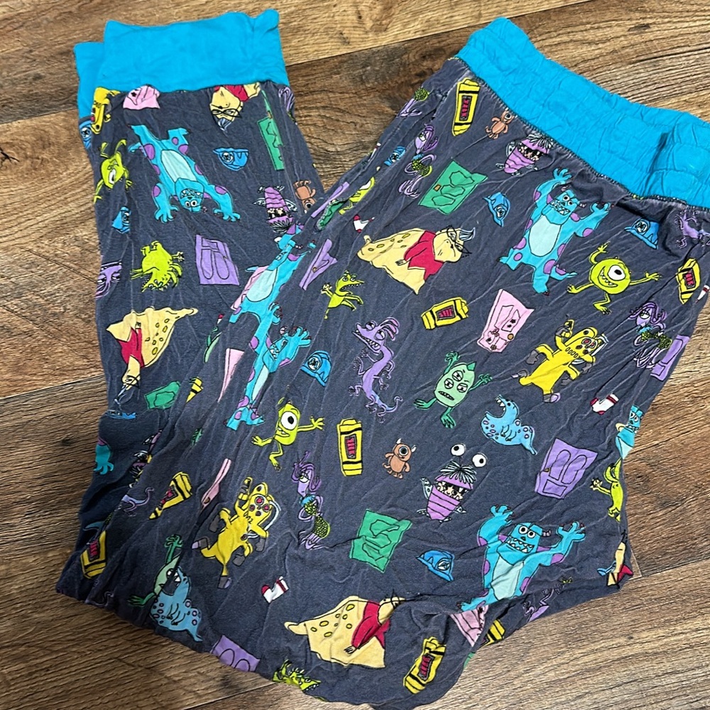 Little Sleepies Woman’s Monster Inc PJ joggers.